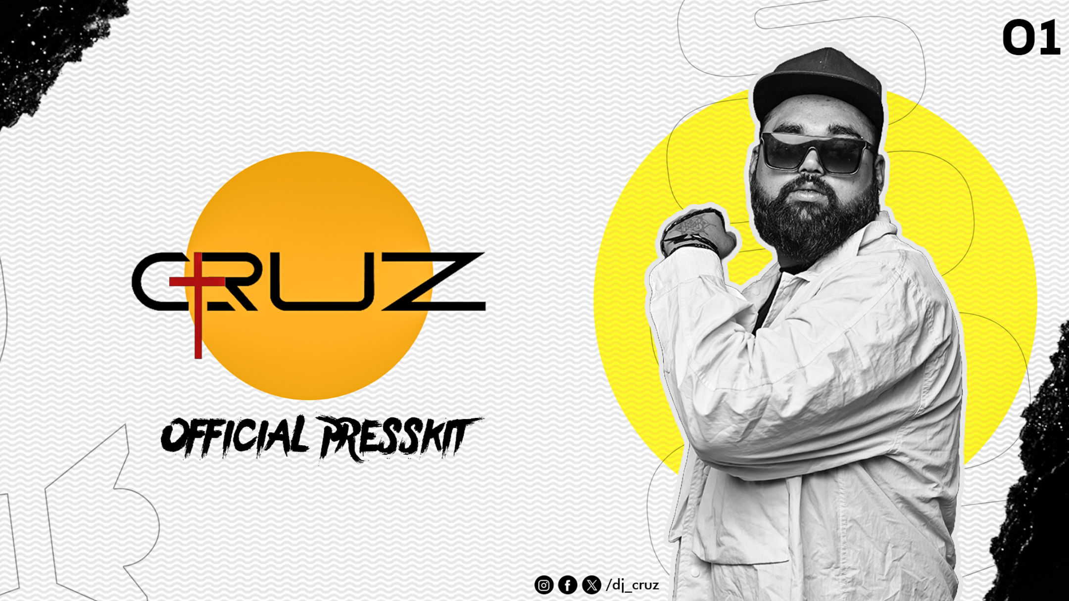 DJ CRUZ presskit cover
